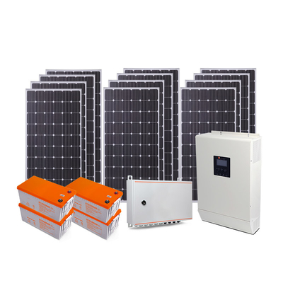 5000w fora dos sistemas residenciais 5kw completo das energias solares da grade