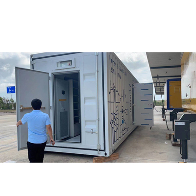 0.5MW na grade fora do recipiente Lifepo4 IP65 do sistema solar 1MWH ESS da grade exterior