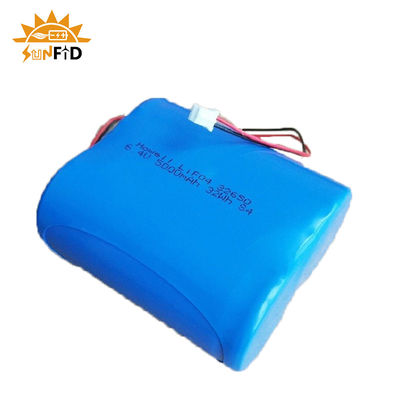 bloco recarregável 4500mah 26650 da bateria de lítio de 6.4v Lifepo4