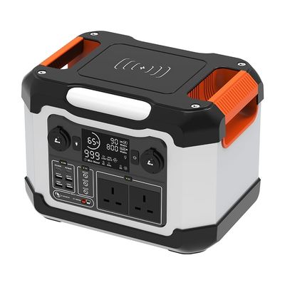 Estação de Energia Portátil de 1200W com Capacidade de 30000mAh e Carregador Sem Fio para Camping